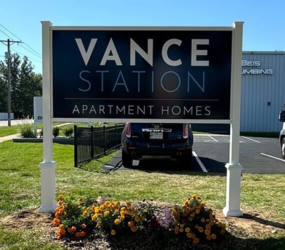 Post and Panel Signs Photo